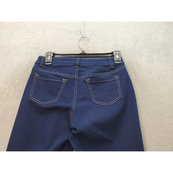 AriZona Jegging Jeans Girls Size 14 Dark‎ Blue Denim Skinny Leg Adjustable Waist - Picture 6 of 9